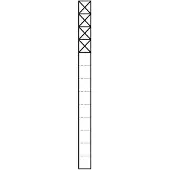 Siedle SSS 200038194-00 Kommunikations-Stele 20003819400 KS 613-4 W