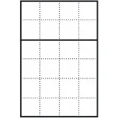 Siedle SSS 200023010-00 Briefkasten-Modul-Gehäuse Aufputz 20002301000 BGA 611-4/6-0 W