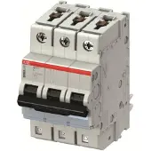 ABB S403E-C25 Leitungsschutzschalter 25A 3p 6kA steckbar