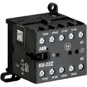 ABB K6-22Z-22 Kleinhilfsschütz, 60 V 40-450 Hz GJH1211001R2222 K622Z22