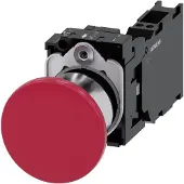 Siemens Drucktaster 1f rt rnd Ř22mm 1S 1Ö 1W 3SU1150-1BA20-3FA0