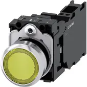 Siemens Drucktaster 1f ge rnd Ř22mm 1S 1Ö 1W 3SU1152-0AB30-3FA0