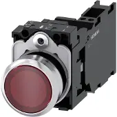 Siemens Drucktaster 1f rt rnd Ř22mm 1S 1Ö 1W 3SU1153-0AB20-3FA0