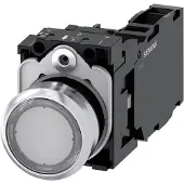 Siemens Drucktaster 1f kl rnd Ř22mm 1S 1Ö 1W 3SU1152-0AB70-1FA0