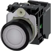 Siemens Drucktaster 1f ws rnd Ř22mm 1S 3SU1103-0AB60-3BA0