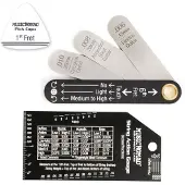 Music Nomad Halsspannstab-Gauge- & Saitenlage-Gauge-Kombination