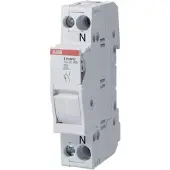 ABB E91HN/32 Sicherungshalter, 1+N Pol, 32A für Sicherungseinsatz 10,3 x 38mm 2CSM200913R1801