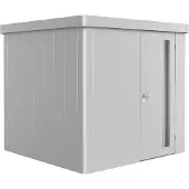 Biohort Gerätehaus 'Neo' silbern 236 x 222 x 236 cm