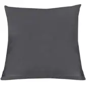 Formesse Bella Donna Jersey Kissenbezug ca. 40x40 cm | anthrazit - grau