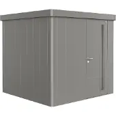 Biohort Gerätehaus 'Neo' quarzgrau-metallic 236 x 236 x 222 cm