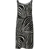 Street One Druckkleid Ohne Taschen Sommerkleid mit Allover-Print