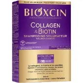 Bioxcin COLLAGEN & BIOTIN Stärkendes Haarshampoo für mehr Volumen 300 ml