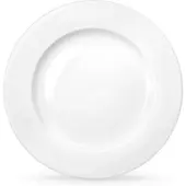 Wilmax Servierplatte 30.5 cm aus Porzellan, Weiß, 3er Set