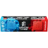 Spyra SpyraColor Wasserfärbemittel Blau & Rot | Farbstoffpackung für Wasserschlachten | 4 Stück