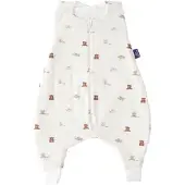 Träumeland Ganzjahres-Sleepoverall TO GO 1.5 TOG, weiss, 80
