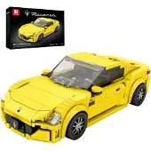 ReoBrix 823 Maserati GranTurismo 2024 Klemmbaustein Auto 384 Gelb