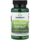 Swanson Health Bambus-Extrakt 300 mg 60 vegetarische Kapseln