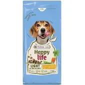 Happy Life Adult Light Hühnchen Trockenfutter für Hunde 12,5 kg