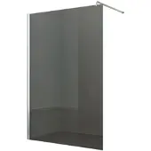 FA-Bausysteme Dein Bau Projekt Walk-In Duschabtrennung Grauglas 110 x 200 cm