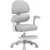 Adler Ergonomischer Kinderbürostuhl Junior 4.4 Grau