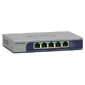 Netgear MS105-100EUS, Unmanaged, 2.5G Ethernet (100/1000/2500), Power over Ethernet (PoE), Rack-Einbau, 1U