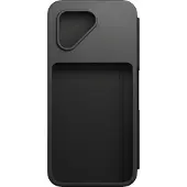 Fairphone 6 / 6+ Hülle - Recycelter Kunststoff - - Klapphülle - Schwarz