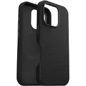 Otterbox Apple iPhone 16 Pro Hülle - Kunstleder - - Backcover/Hard Case - Schwarz