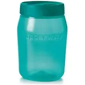 Tupperware Vorratsdose 1.5L Kunststoff Grün Stapelbar