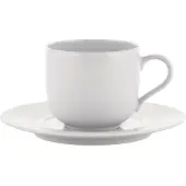 Alessi Kaffeebecher La Bella Tavola White 200 ml (4er Set)