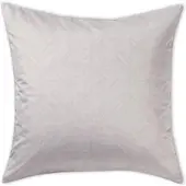 Curt Bauer Mako-Brokat-Damast Bettwäsche Lund kaschmir Kissenbezug einzeln 80x80 cm - grau