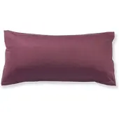 Doris Meyer Uni Interlock Jersey Bettwäsche Kissenbezug einzeln 40x60 cm | bordeaux - rot