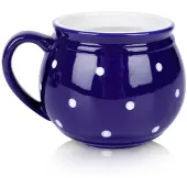 Orion Kubek ceramiczny niebieski 200 ml