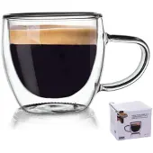Orion Szklanka termiczna z podwójną ścianką do kawy. 0,1 l