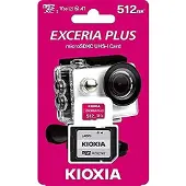 Kioxia LMPL1M512GG2, 512 GB, MicroSDHC, Klasse 10, UHS-I, 100 MB/s, 85 MB/s