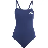 Adidas Damen Badeanzug mit dünnen Trägern und V-förmigem Rückendesign