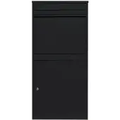 MonsterShop XL Anti-Diebstahl Paketkasten - Schwarz