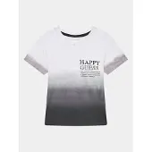 GUESS T-Shirt J3YI37 K8HM4 Schwarz Boxy Fit 140