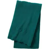 HUGO BOSS Home Plaid Bold Logo 130x170 cm | lake - grün