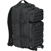 Brandit Us Cooper Lasercut M 25l Rucksack Schwarz Schwarz One Size