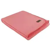 Eskimo Edelvelours Decke 100x150 cm | koralle - orange