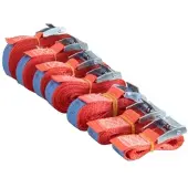 Hedef 25x 2m Spanngurt mit 250 daN 25er Set Befestigungsriemen Zurrgurt