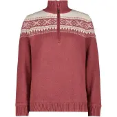 CMP Pull 1/2 Zip aus Strick Damen