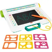 Top 1 Toys Fisher-Price Lern- und Zeichenbrett, Schreiben Zeichnen ohne Verwischen Tablet mit LCD-Bi 1 St