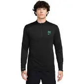 Nike Langarmtrikot mit halbem Zipper Element
