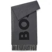 BOSS In Italien gefertigter Jacquard-Schal aus Woll-Mix Grösse ONESI