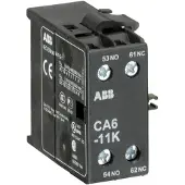 ABB CA6-11K Hilfskontaktblock 1S/1Ö, für K6, KC6 Kleinhilfsschütze Schraubanschluss, seitlich anbaubar GJL1201317R0001