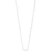 Pilgrim - LOVE Necklace - Silver-Plated - 38 cm + 9 cm Extension Chain