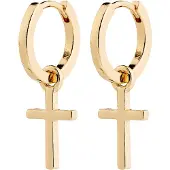 Pilgrim - FLYNN Earrings - Gold - 25 mm