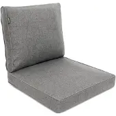 Bomoe Outdoor Loungekissen Set Ilano, 50x50cm, 50x40cm Hellgrau