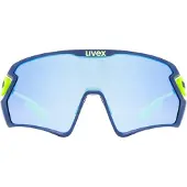 Uvex Sonnenbrille Sportstyle 231 2.0 Blue Yellow Matt Mirror Blue
